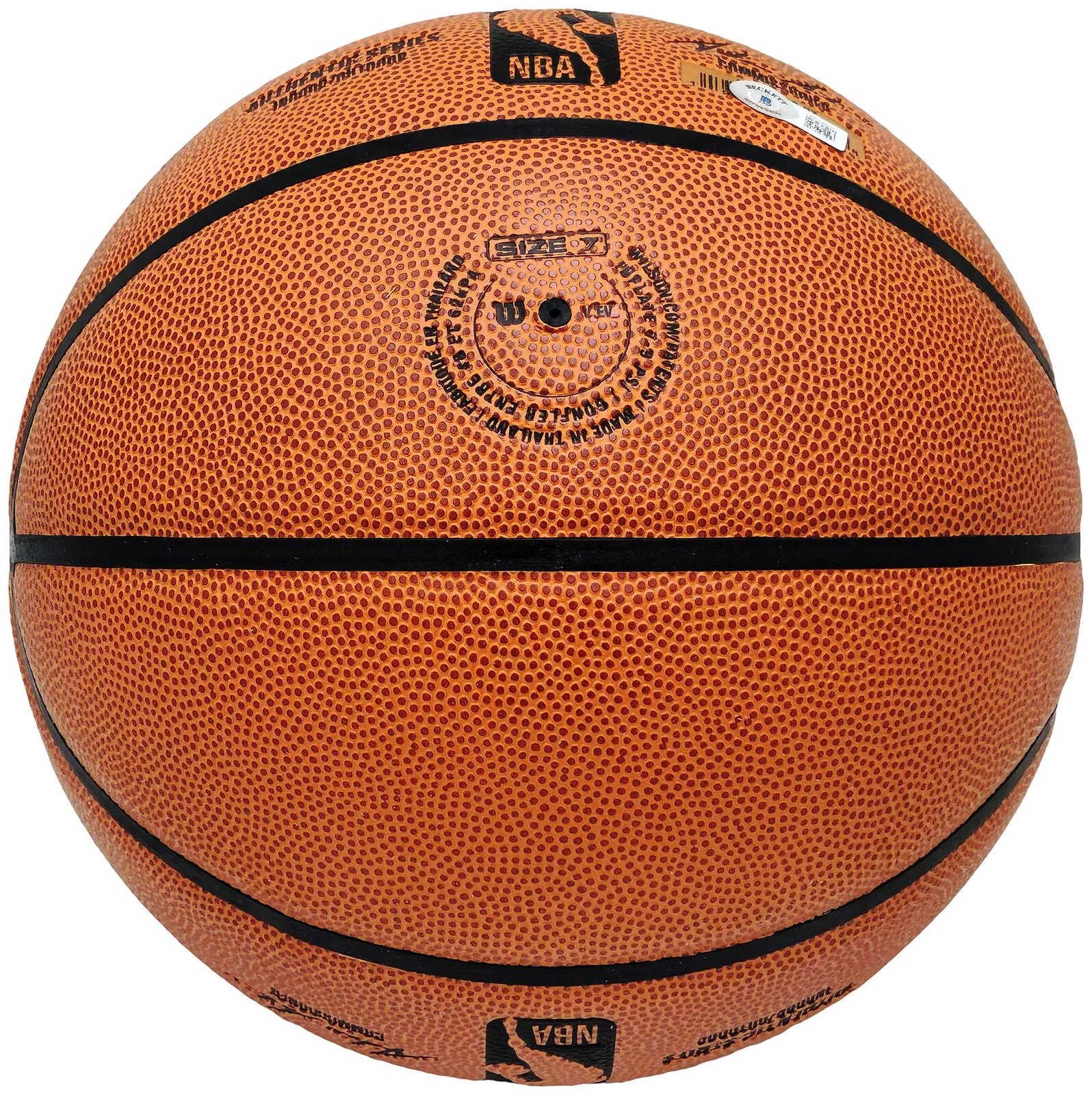 KEVIN DURANT AUTOGRAPHED AUTHENTIC SERIES IO BASKETBALL SUNS BECKETT 224376