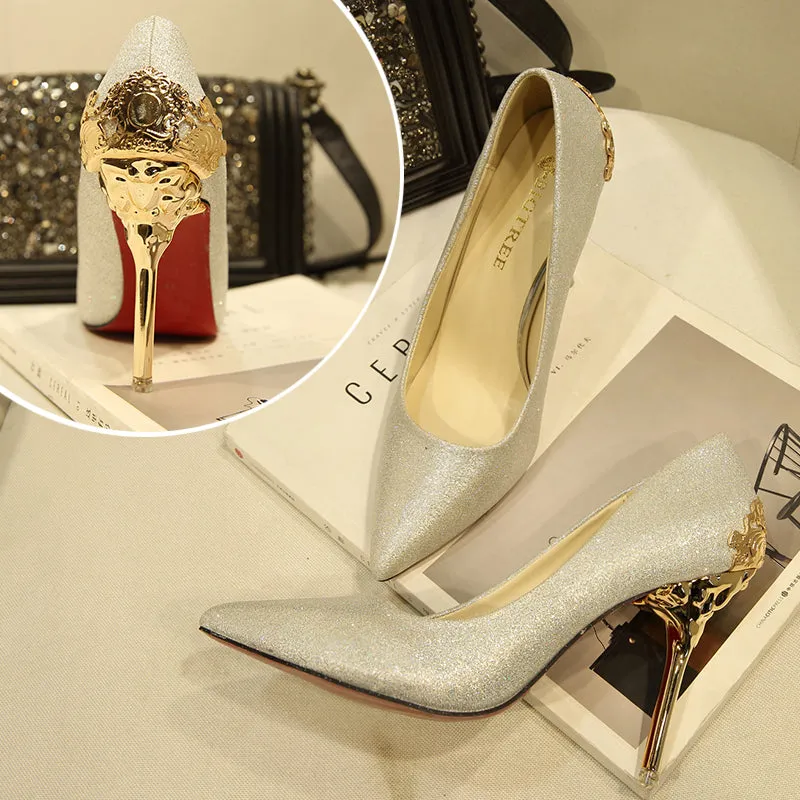 LAKESHI  Fashion Heels