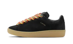 Lanvin Suede Curb Lite Sneakers Nero