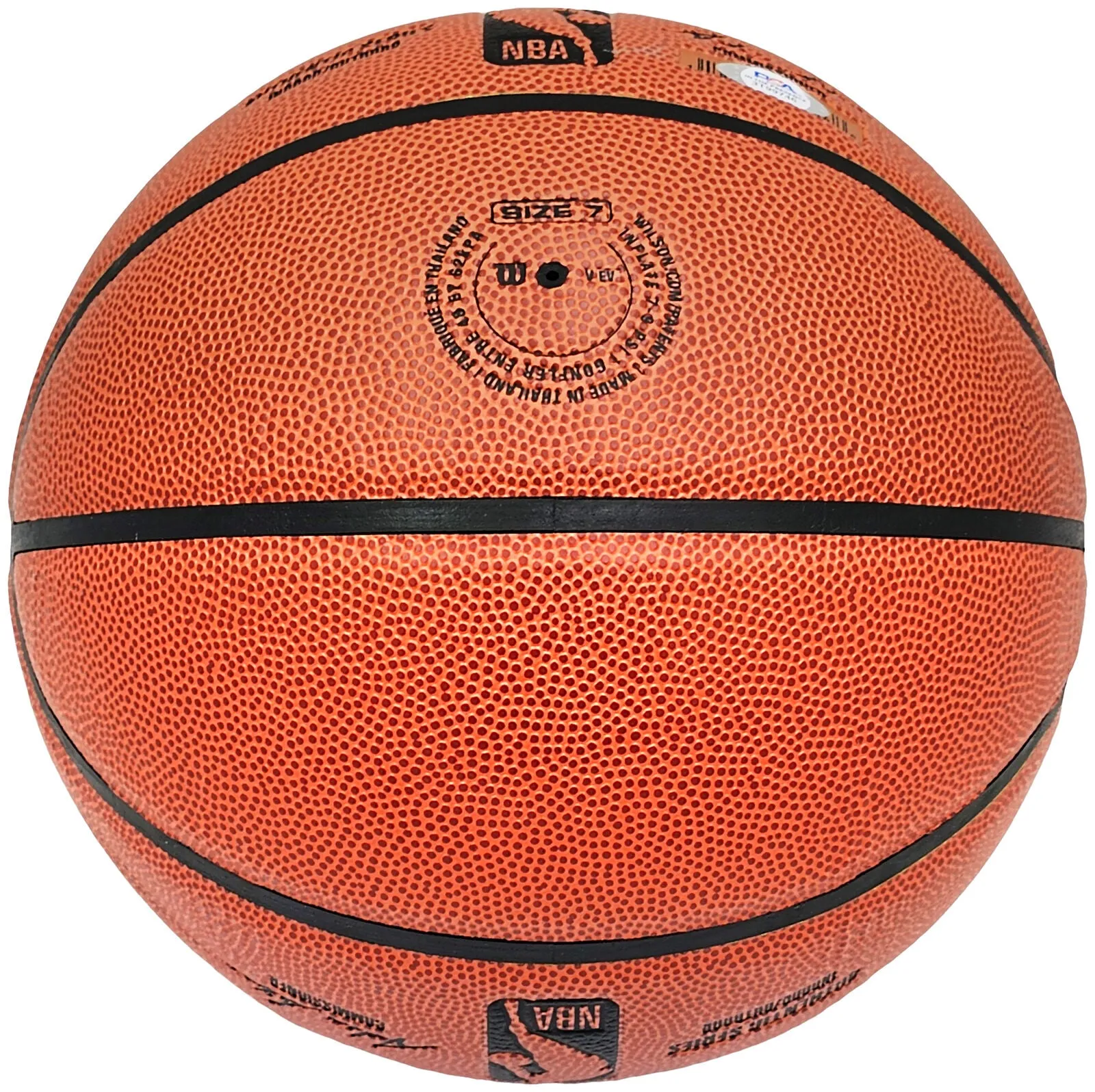 LARRY BIRD AUTOGRAPHED INDOOR/OUTDOOR WILSON NBA BASKETBALL CELTICS PSA/DNA