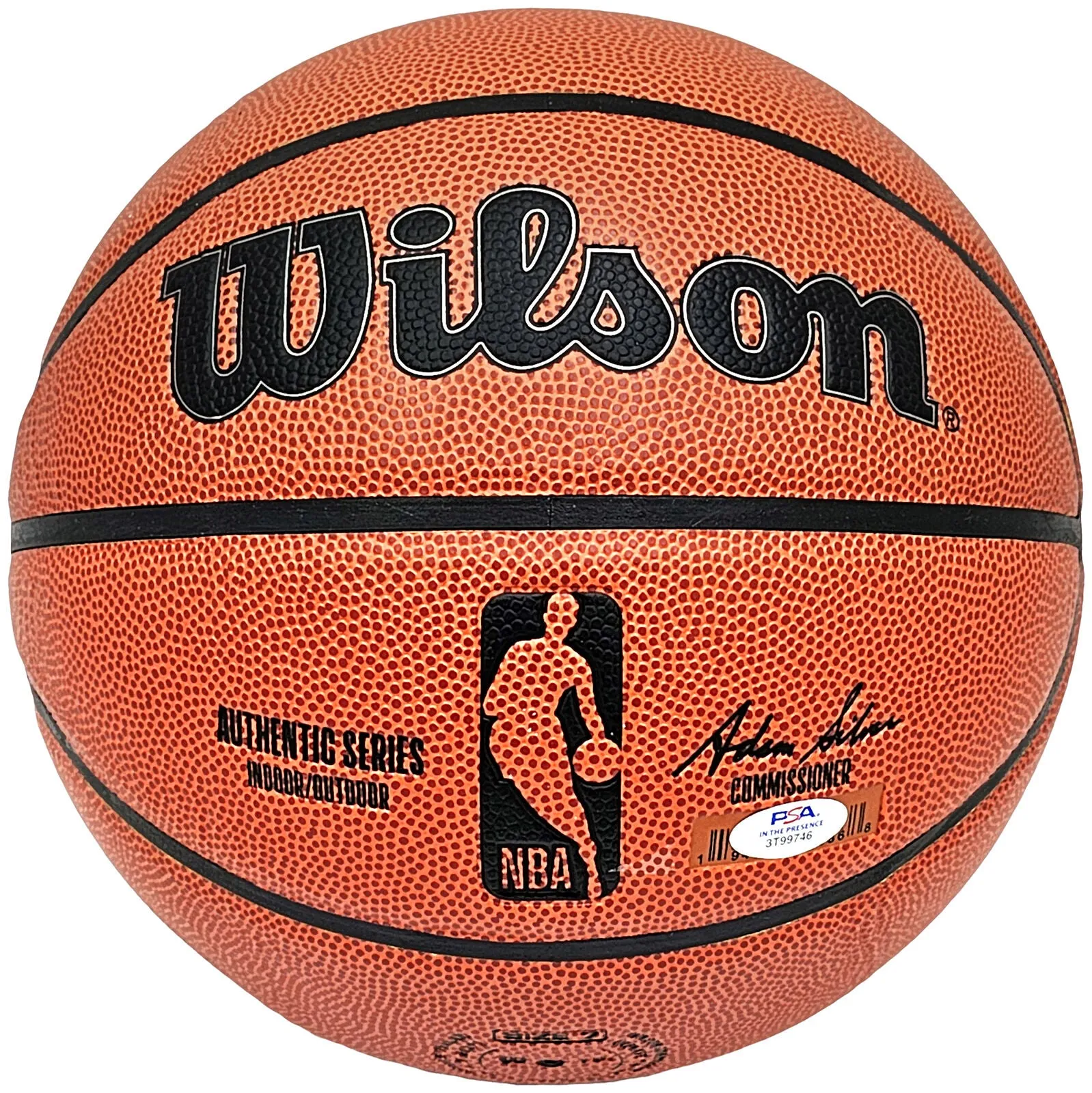 LARRY BIRD AUTOGRAPHED INDOOR/OUTDOOR WILSON NBA BASKETBALL CELTICS PSA/DNA