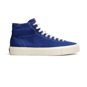Last Resort AB VM001 Canvas Hi Vegan Skate Shoes - True Blue / White
