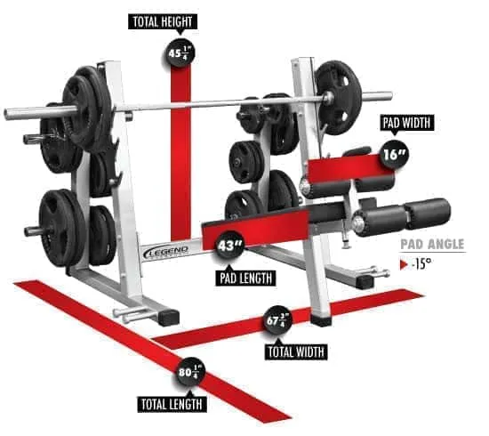 Legend Pro Series Olympic Decline Bench