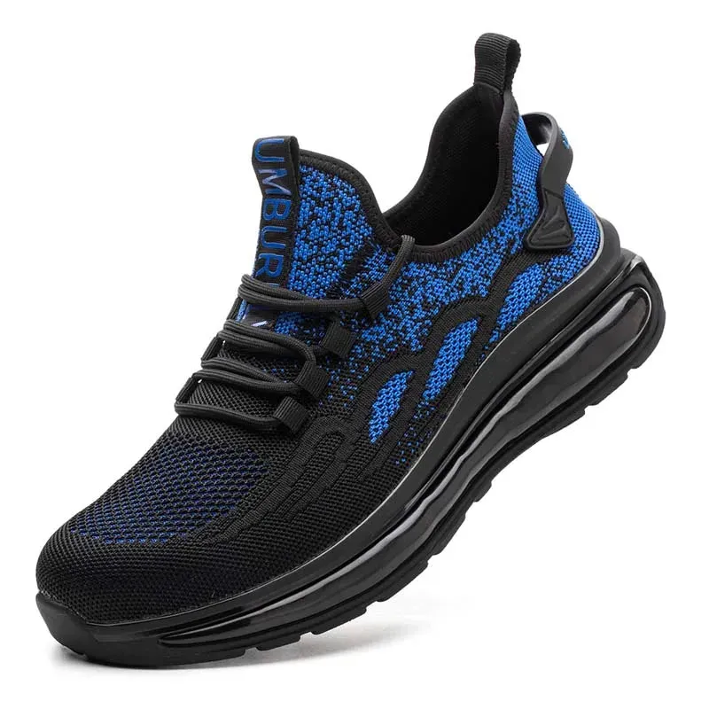 Lightweight Work Safety Shoes for Men - Breathable Sports Safety Boots