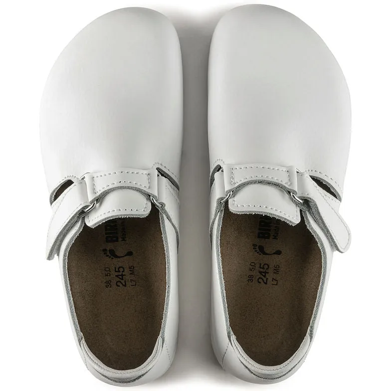 Linz-Grip - White Natural Leather