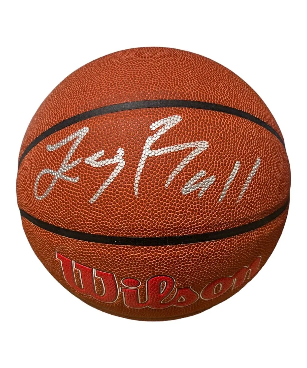 Lonzo Ball Signed Wilson Indoor/Outdoor Basketball Chicago Bulls FAN 41081