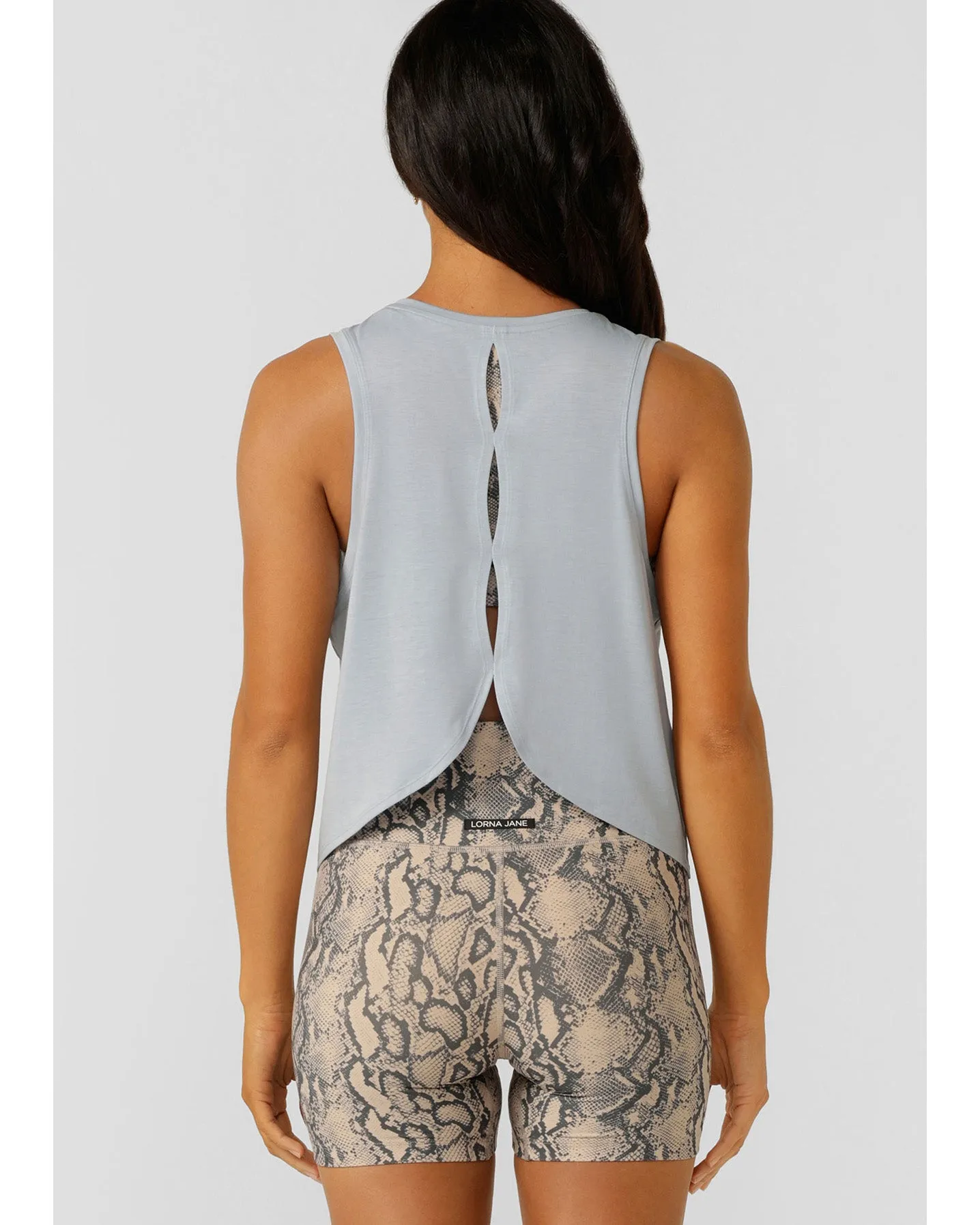 Lorna Jane Perform Active Tencel Tank - Light Glacier Blue