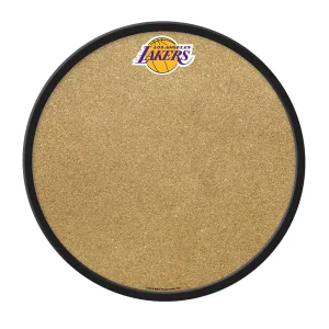 Los Angeles Lakers: Modern Disc Cork Board
