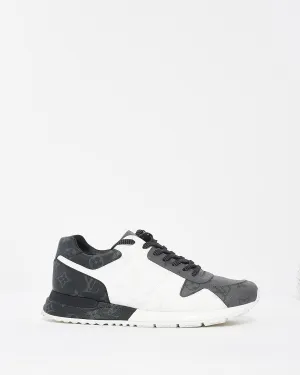 Louis Vuitton Men's Black & White Monogram Runaway Sneakers - 7