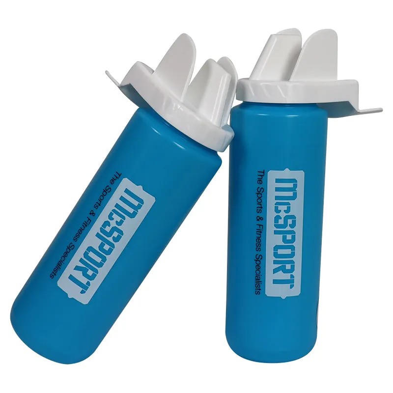 McSport Hygiene Water Bottles | 8 Pack with Carrier
