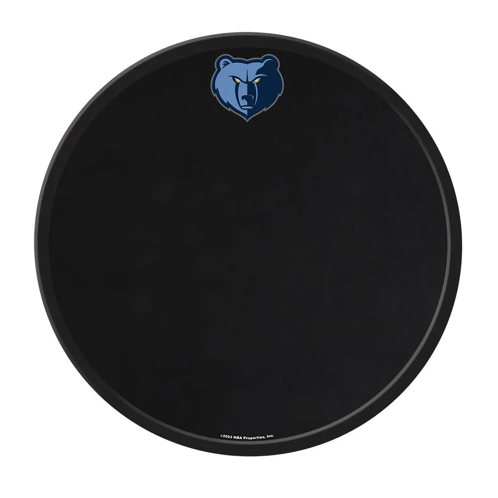 Memphis Grizzlies: Modern Disc Chalkboard