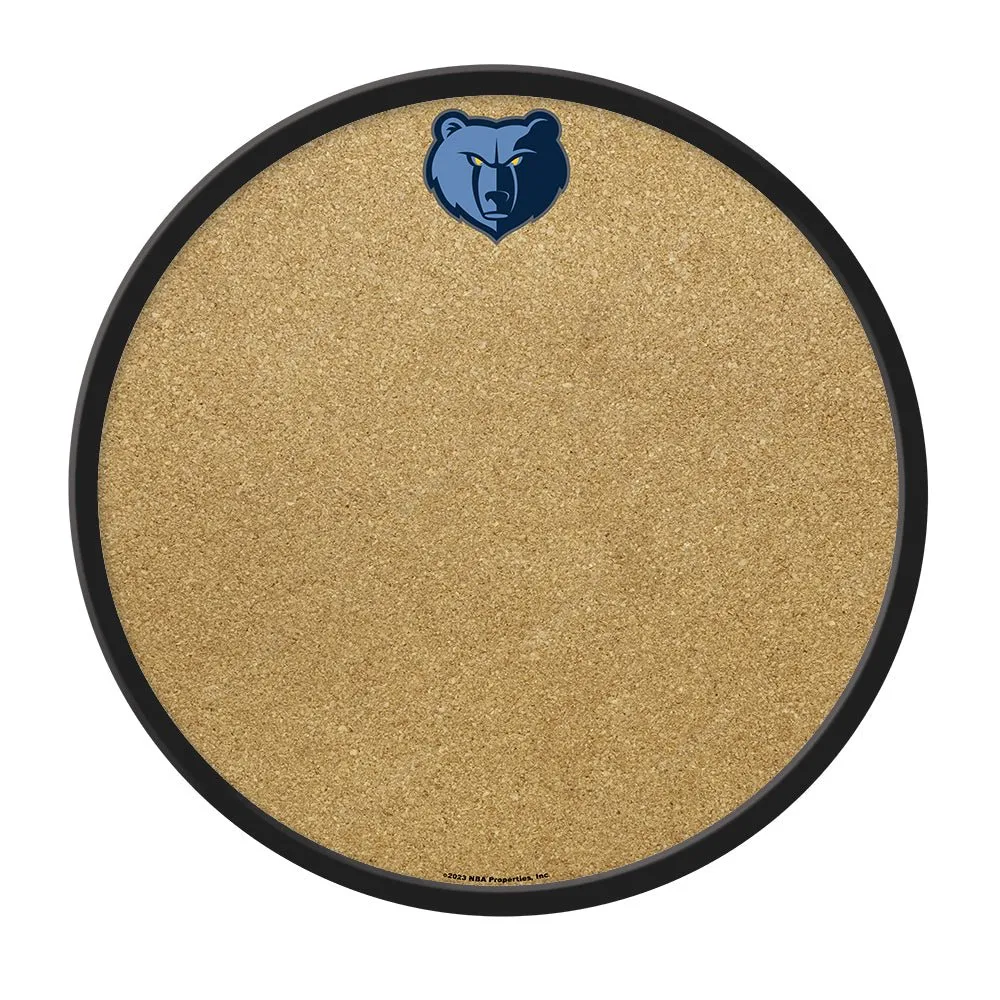 Memphis Grizzlies: Modern Disc Cork Board