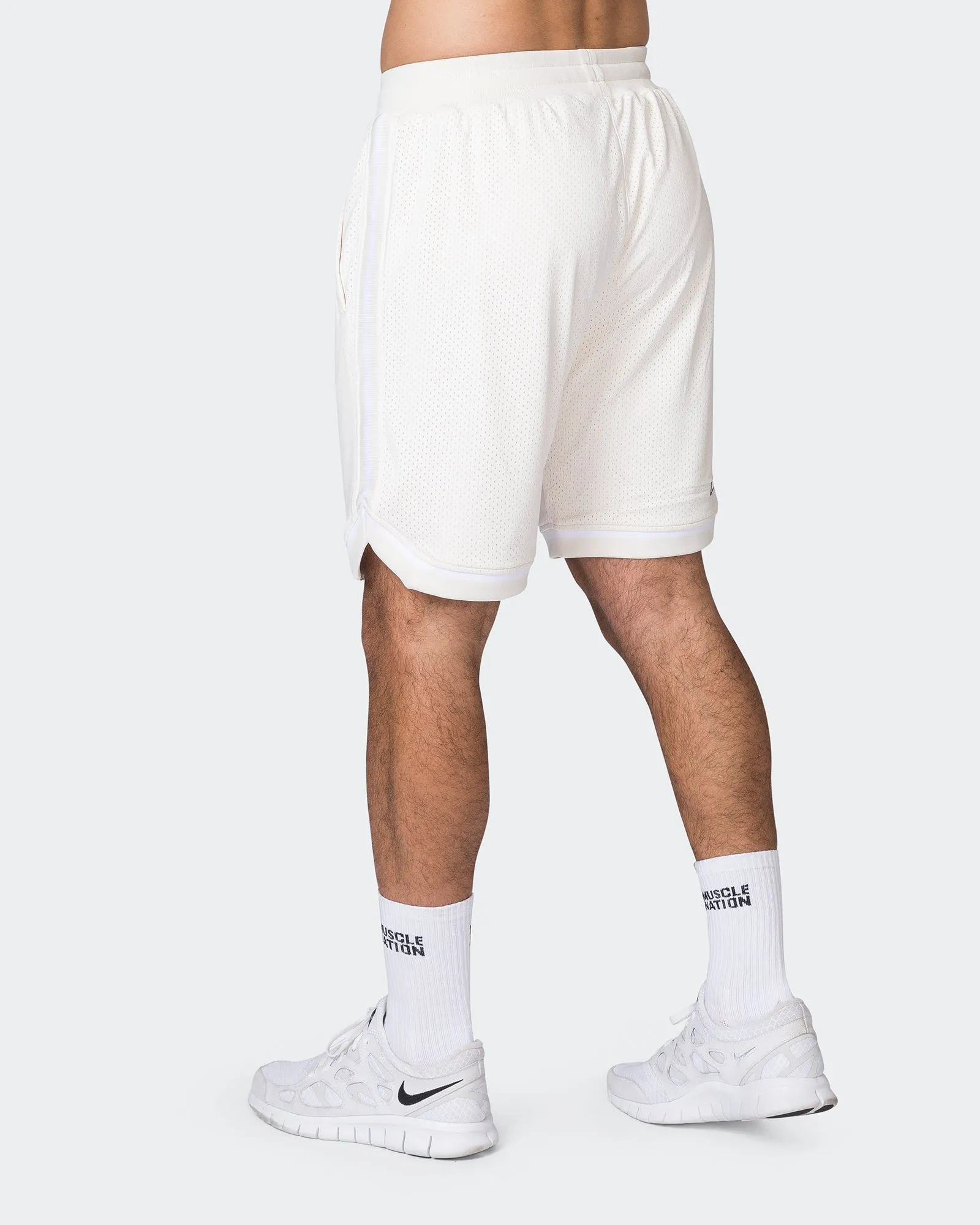 Mens 8'' Basketball Shorts - Travertine