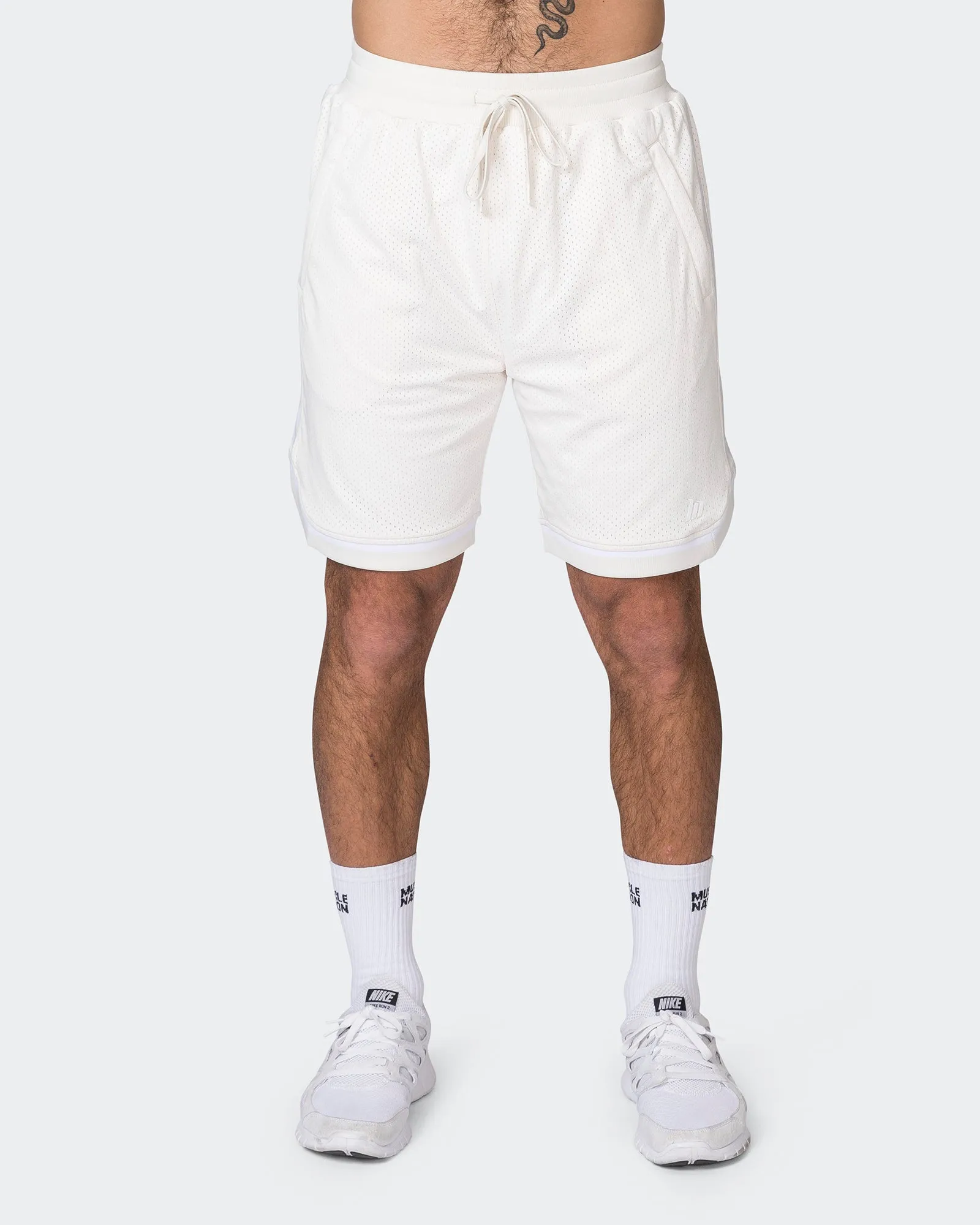 Mens 8'' Basketball Shorts - Travertine