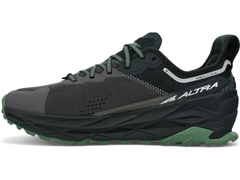 Men's Altra Olympus 5 High Cushion Zero Drop Trail Runner