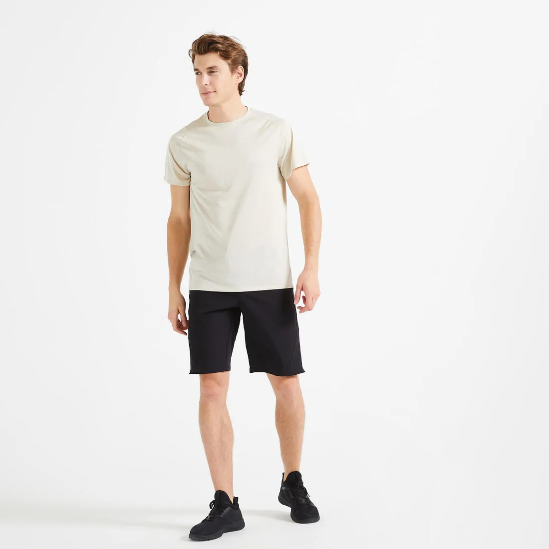 Men's Breathable Fitness Collection Shorts with Zipped Pockets