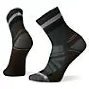 Men's Hike Light Cushion Striped Mid Crew Socks