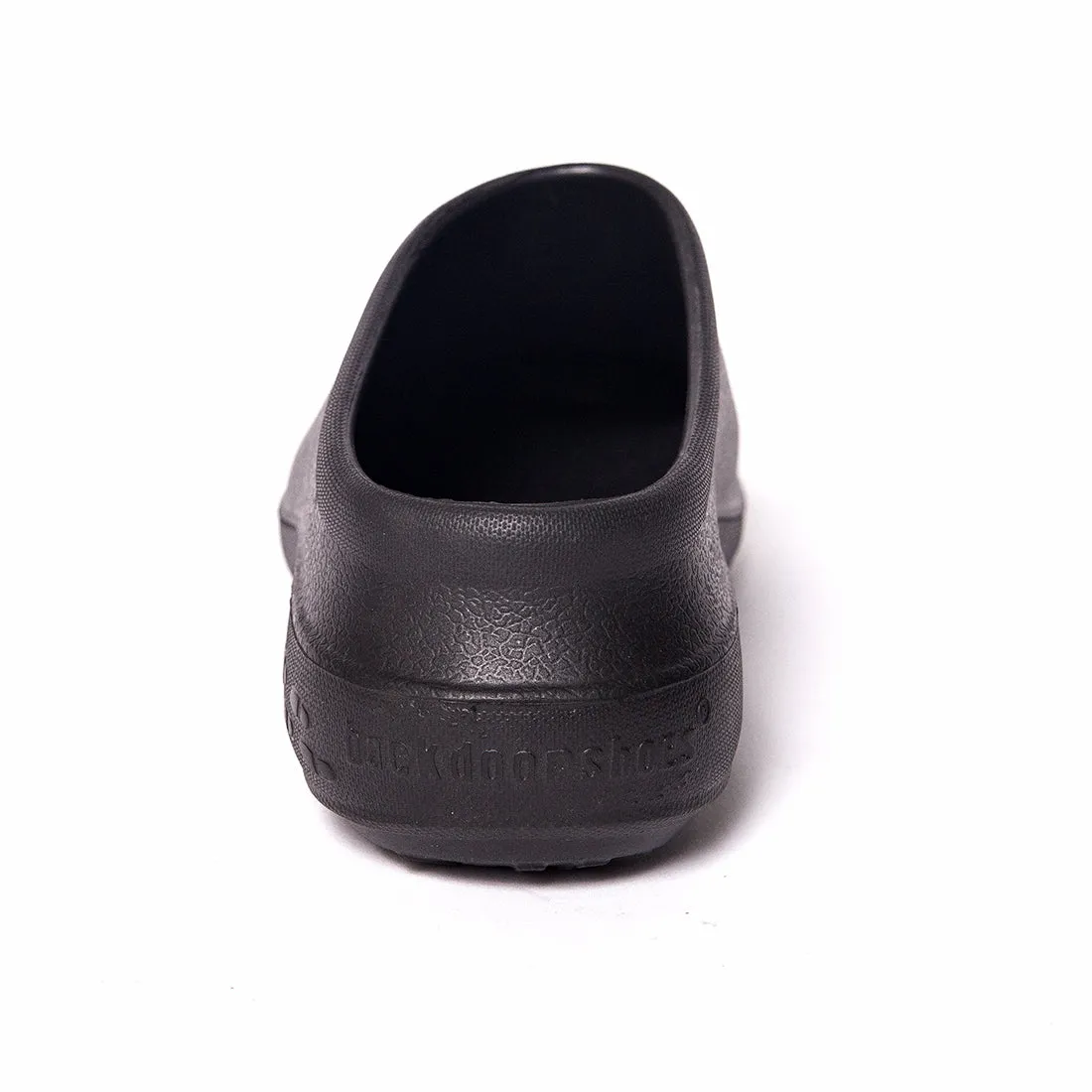 Men's Just Black Chunky Tread Clogs