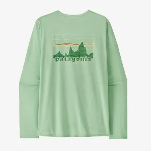 Men's Long-Sleeved Capilene® Cool Daily Graphic Shirt