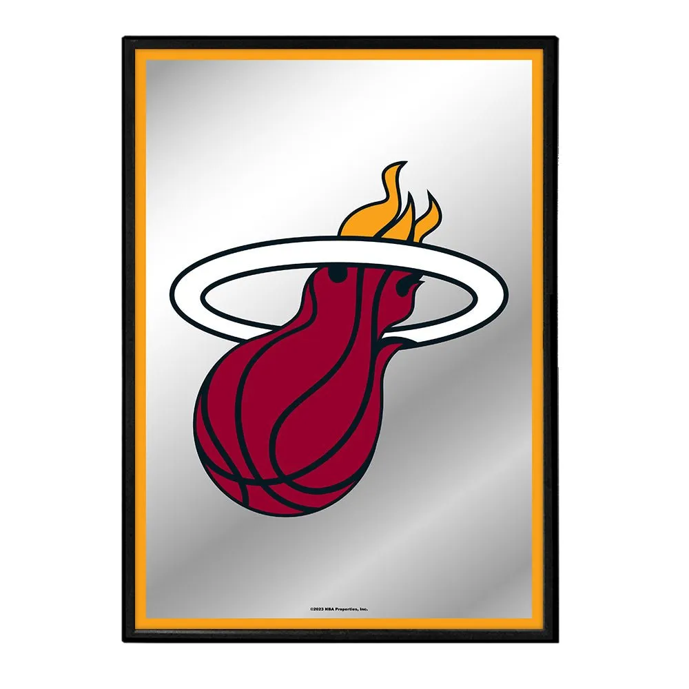 Miami Heat: Framed Mirrored Wall Sign