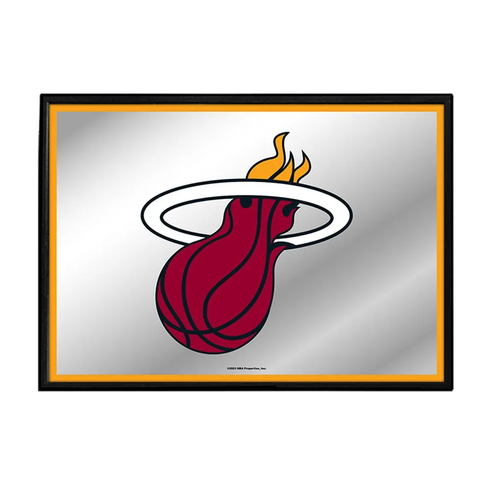 Miami Heat: Framed Mirrored Wall Sign