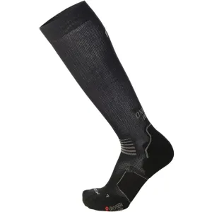 Mico Long Running Sock Black Grey