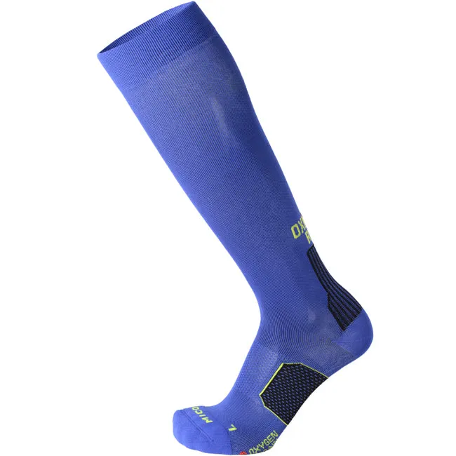 Mico Long Running Sock Blue Black