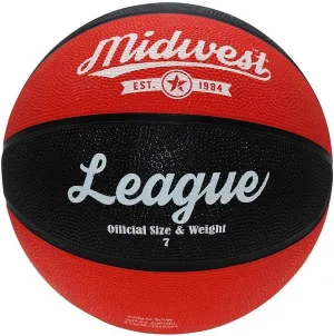 Midwest Usa Basketball (Red And Black)