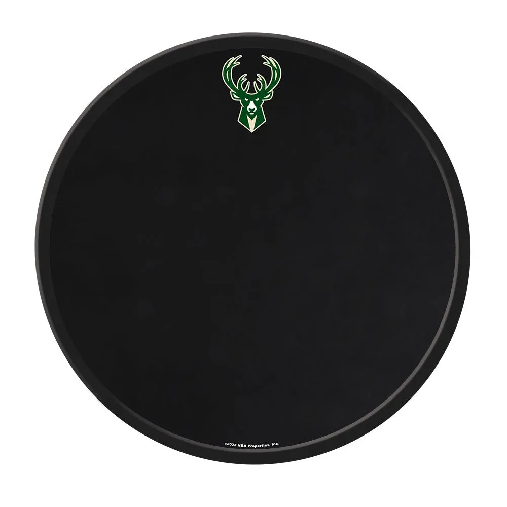 Milwaukee Bucks: Modern Disc Chalkboard