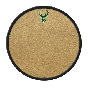 Milwaukee Bucks: Modern Disc Cork Board