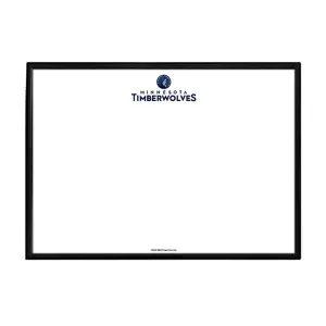 Minnesota Timberwolves: Framed Dry Erase Wall Sign