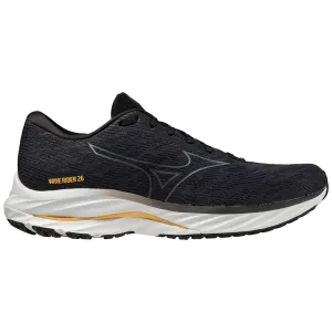 Mizuno Wave Rider 26 Wide (Mens) - OGray/MGray/PaleMarigold