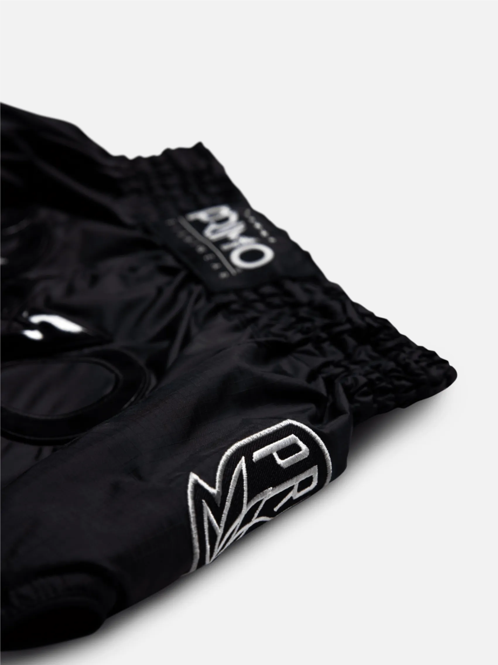 Muay Thai Shorts - Super Nylon - Black Panther II