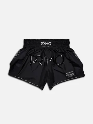 Muay Thai Shorts - Super Nylon - Black Panther II
