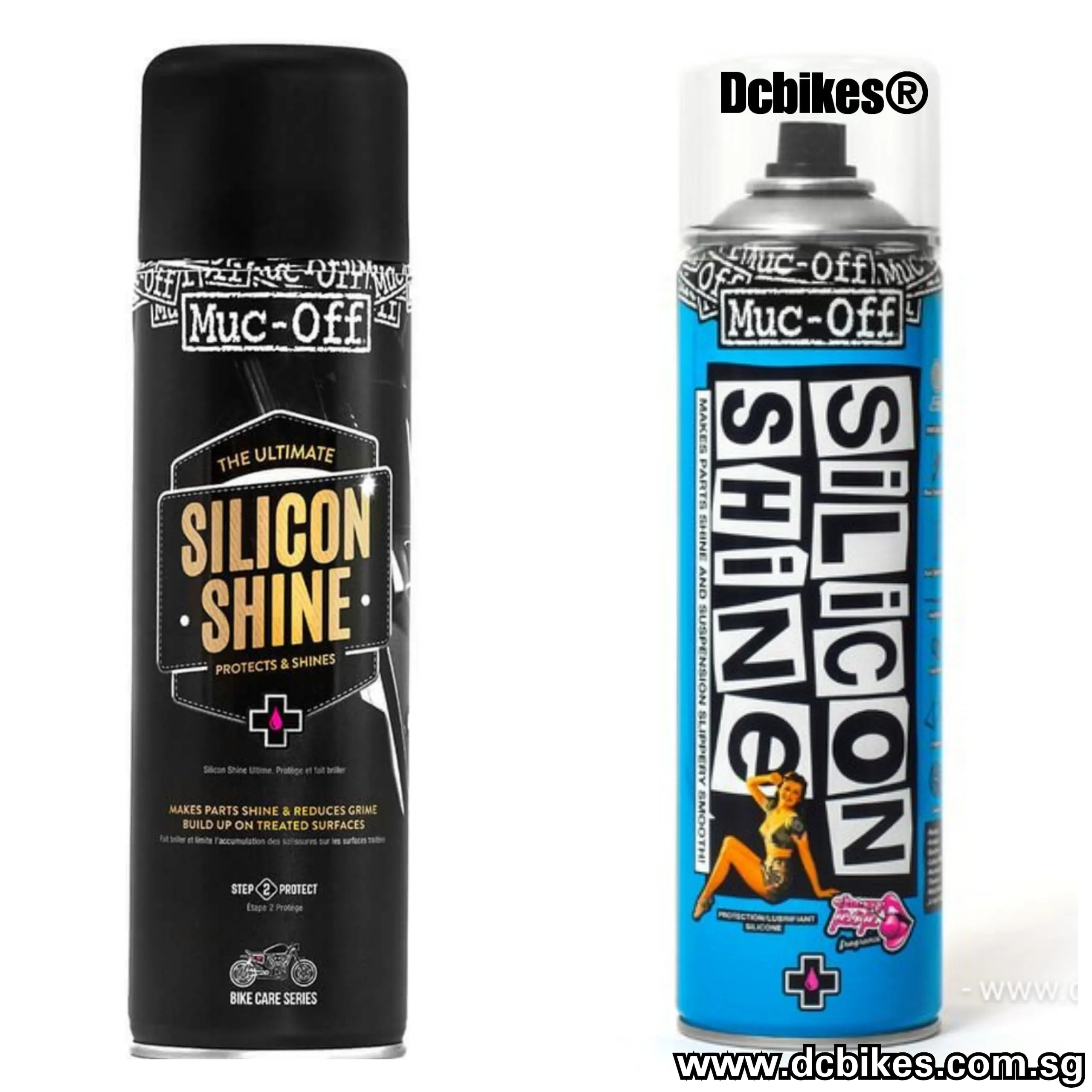 Muc-Off Silicon Suspension Spray & Shine Protection 500ml