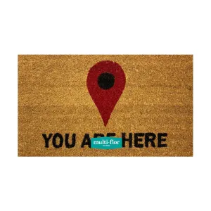 Multi-Flor Printed Coir Door Mats BC-1032