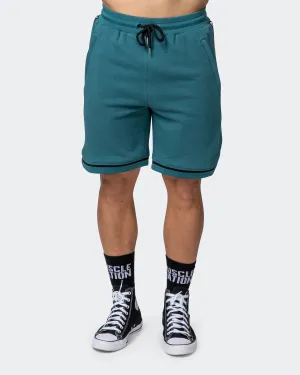 MVP 8" BASKETBALL SHORTS Deep Teal
