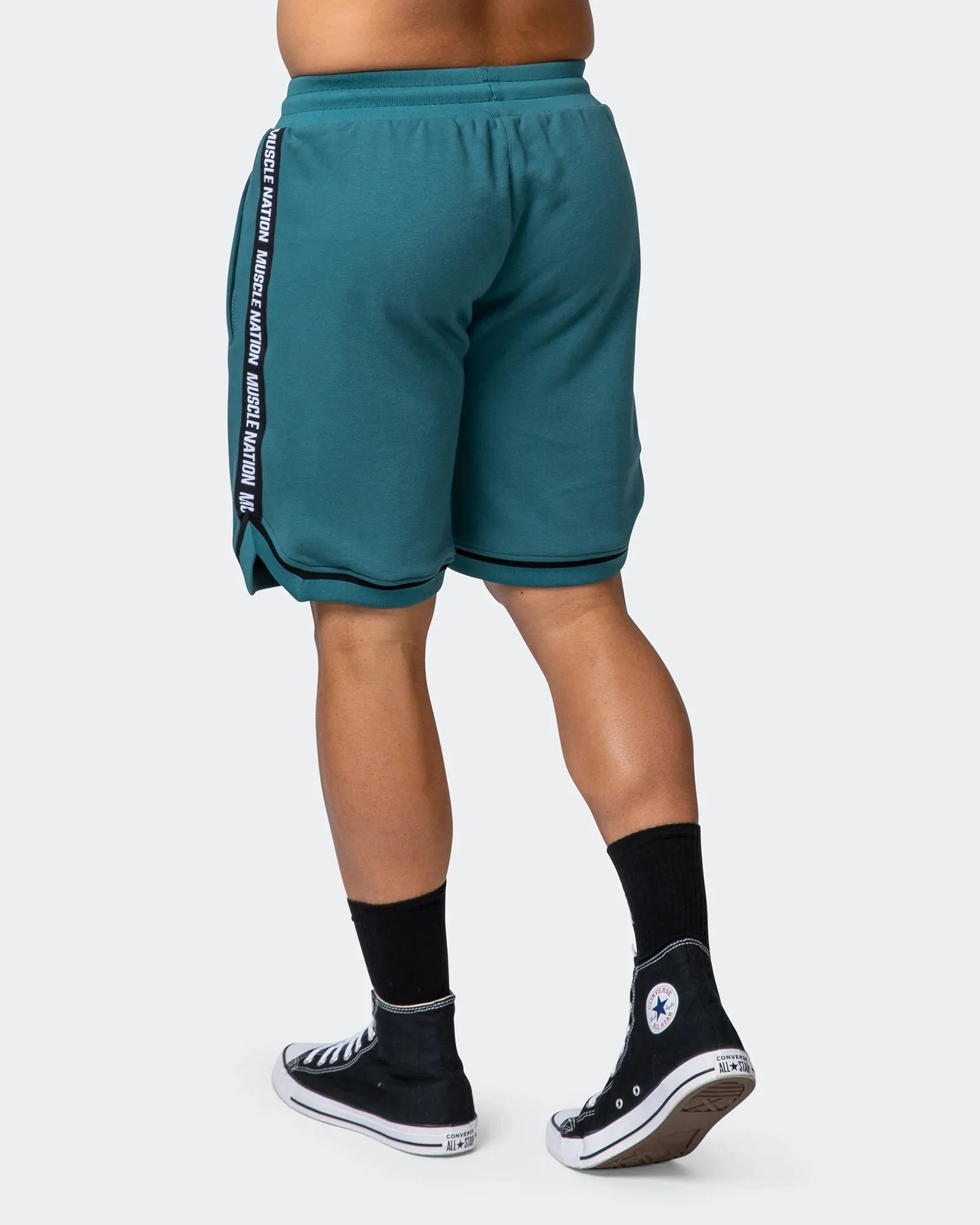 MVP 8" BASKETBALL SHORTS Deep Teal