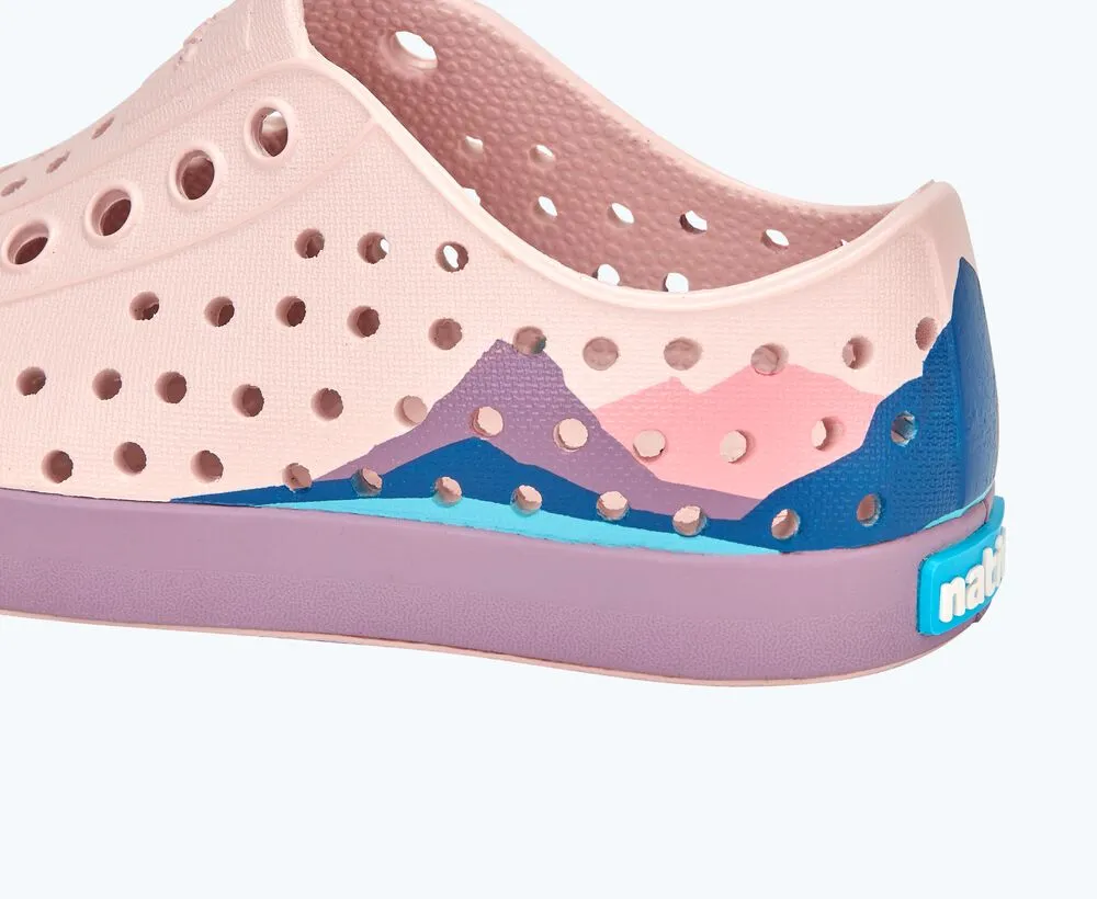 Native Jefferson Block - Dust Pink / Wildflower Purple / Frontier Mountain Block