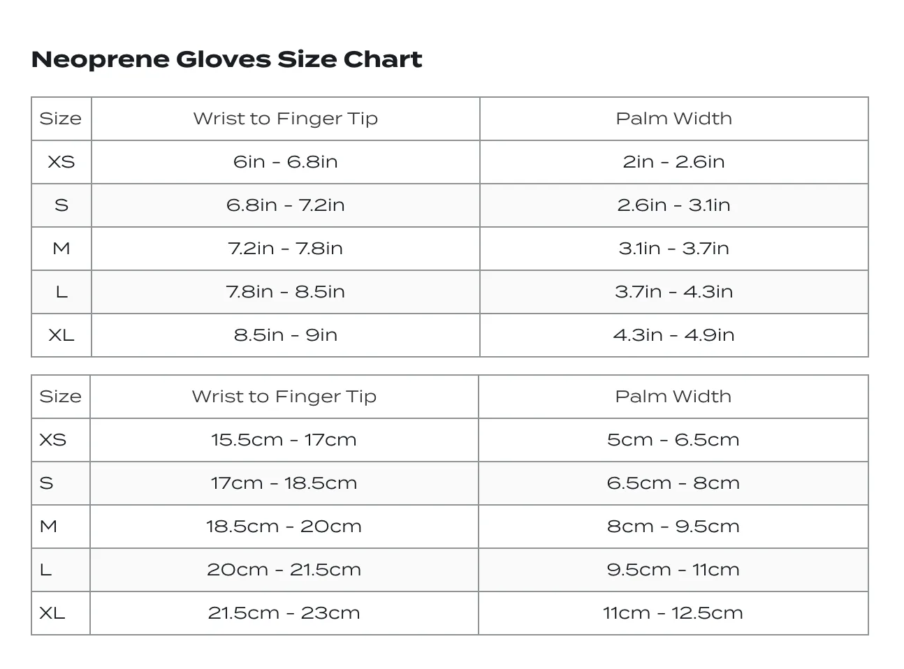 NEOPRENE SWIM GLOVE