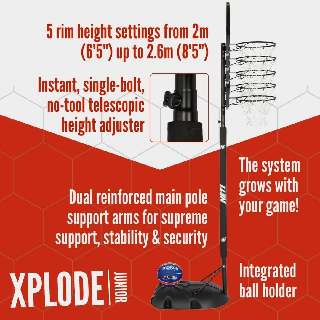 NET1 Xplode Basketball Hoop