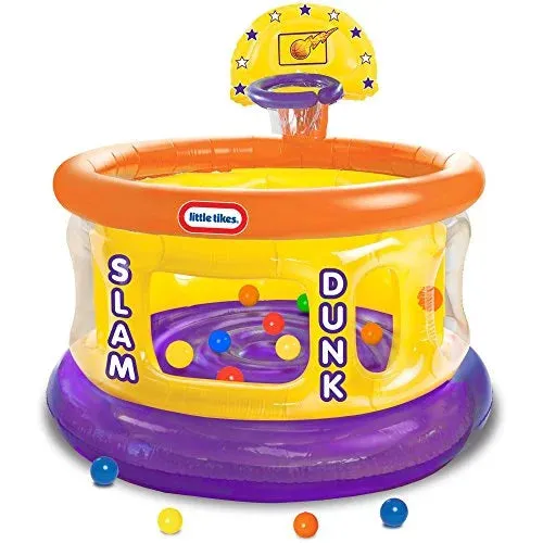 New in box! Little Tikes Slam Dunk Big Ball Pit Ages 3-6 Years, includes basketball & 20 soft air filled balls!