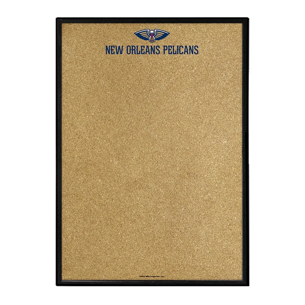 New Orleans Pelicans: Framed Corkboard