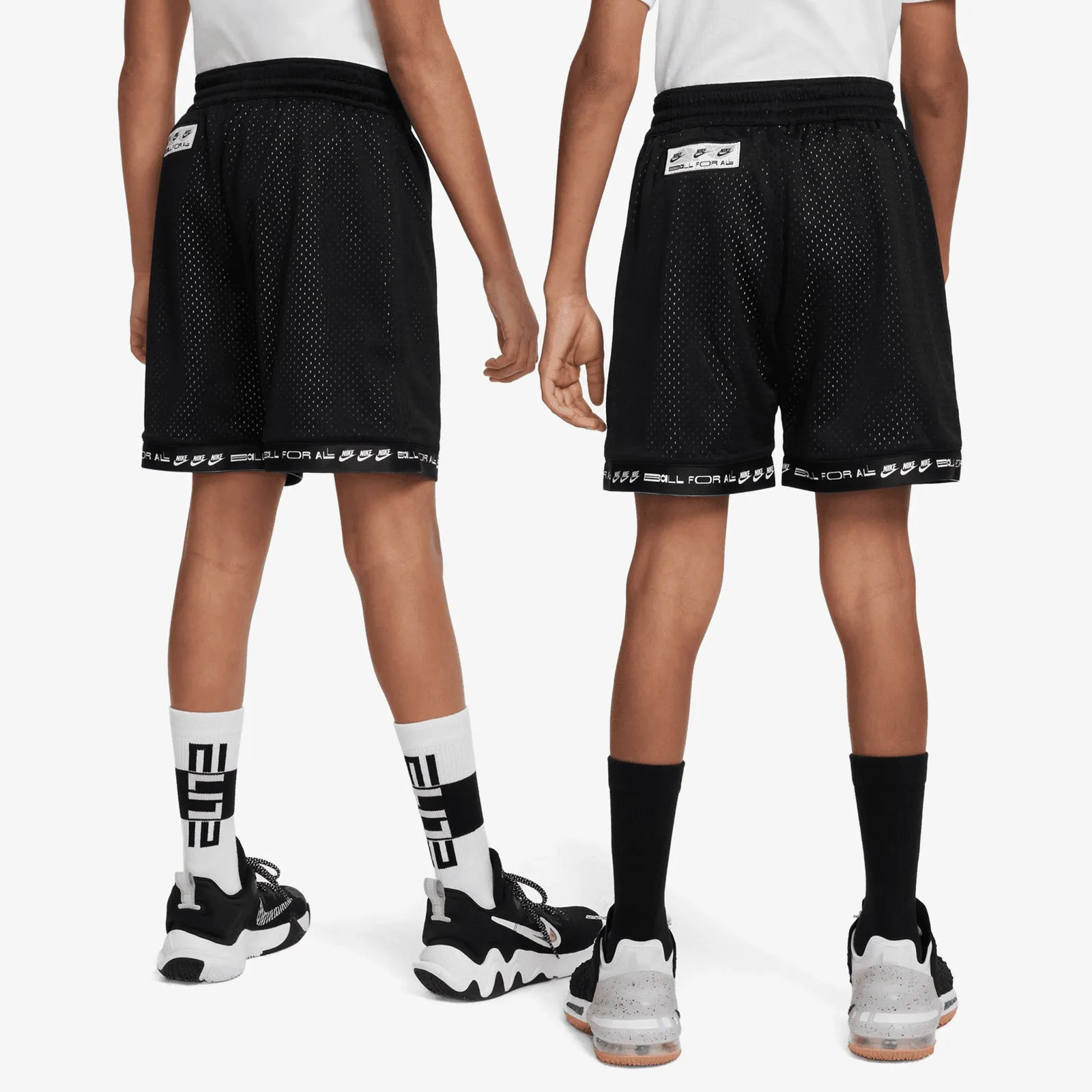 Nike Culture of Basketball Youth Reversible Shorts - Black