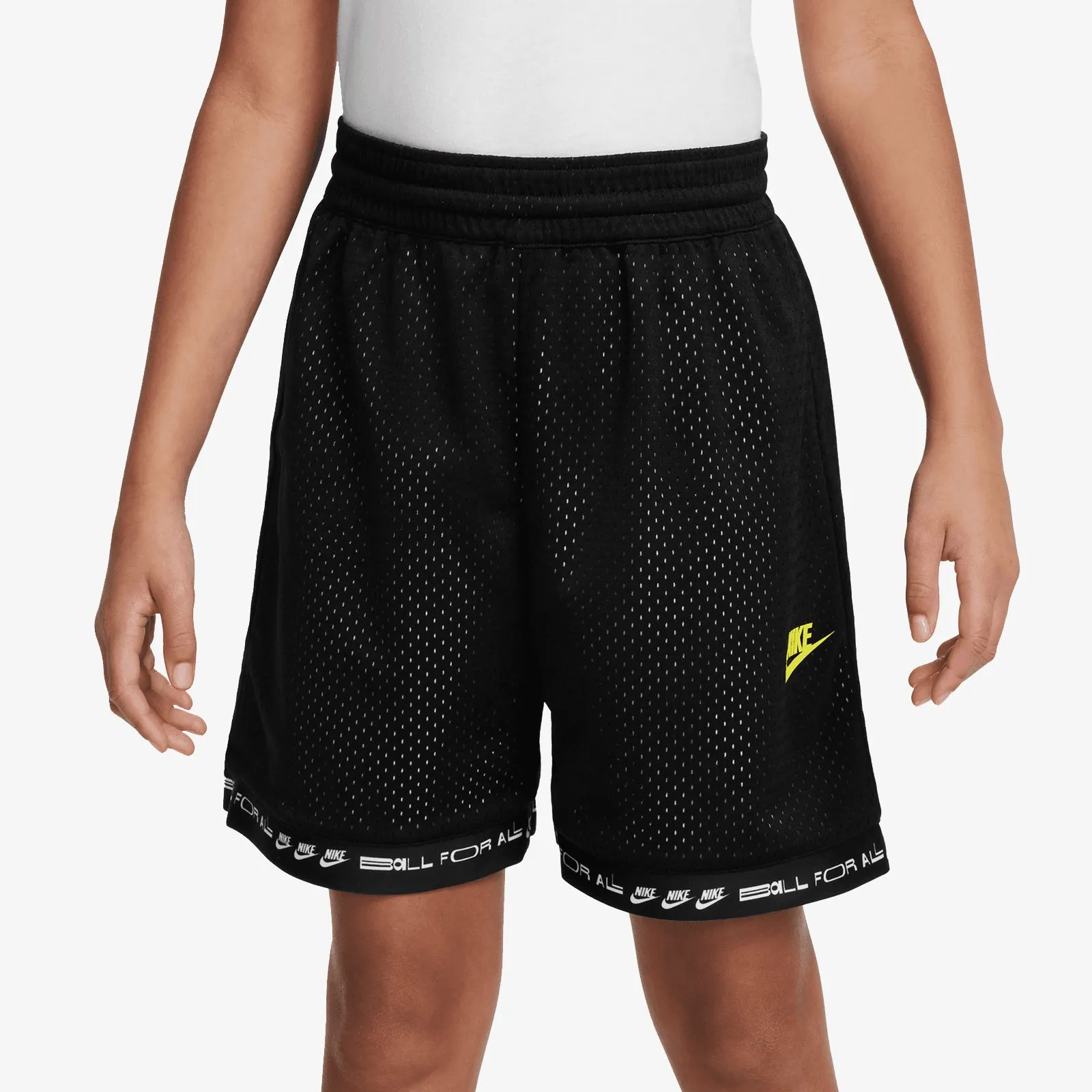 Nike Culture of Basketball Youth Reversible Shorts - Black