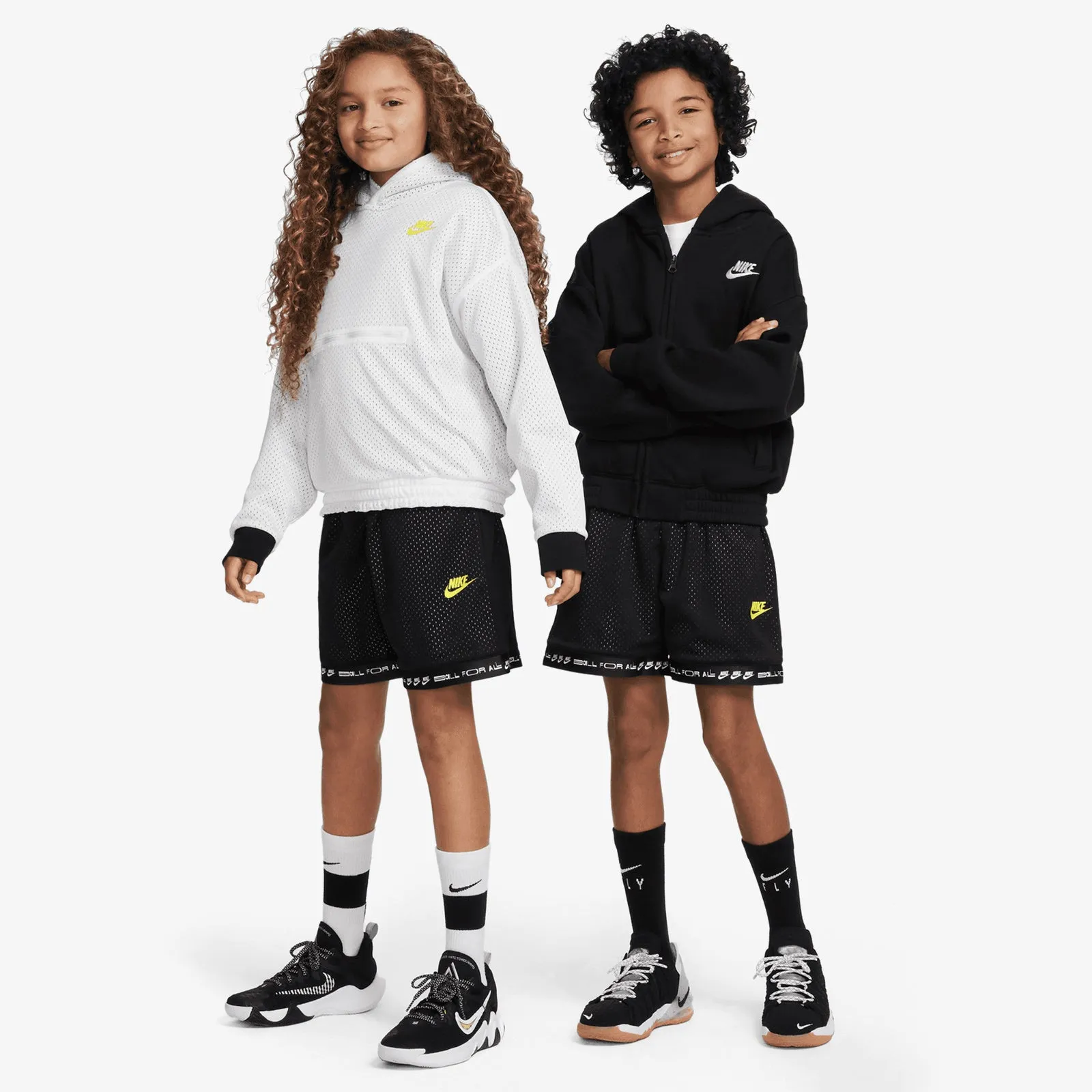 Nike Culture of Basketball Youth Reversible Shorts - Black