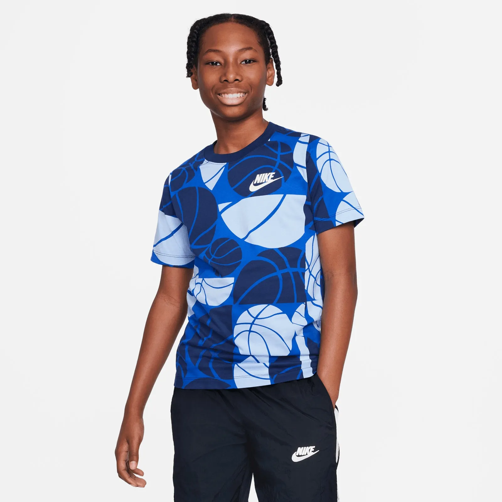 Nike Culture of Basketball Youth Sportswear T-Shirt - Blue