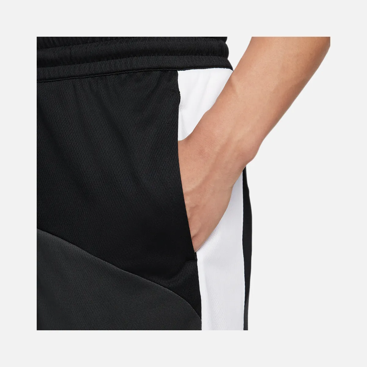 Nike Dri-Fit Starting 5 Men's Basketball Shorts - Black/Dark Smoke Grey/White/White