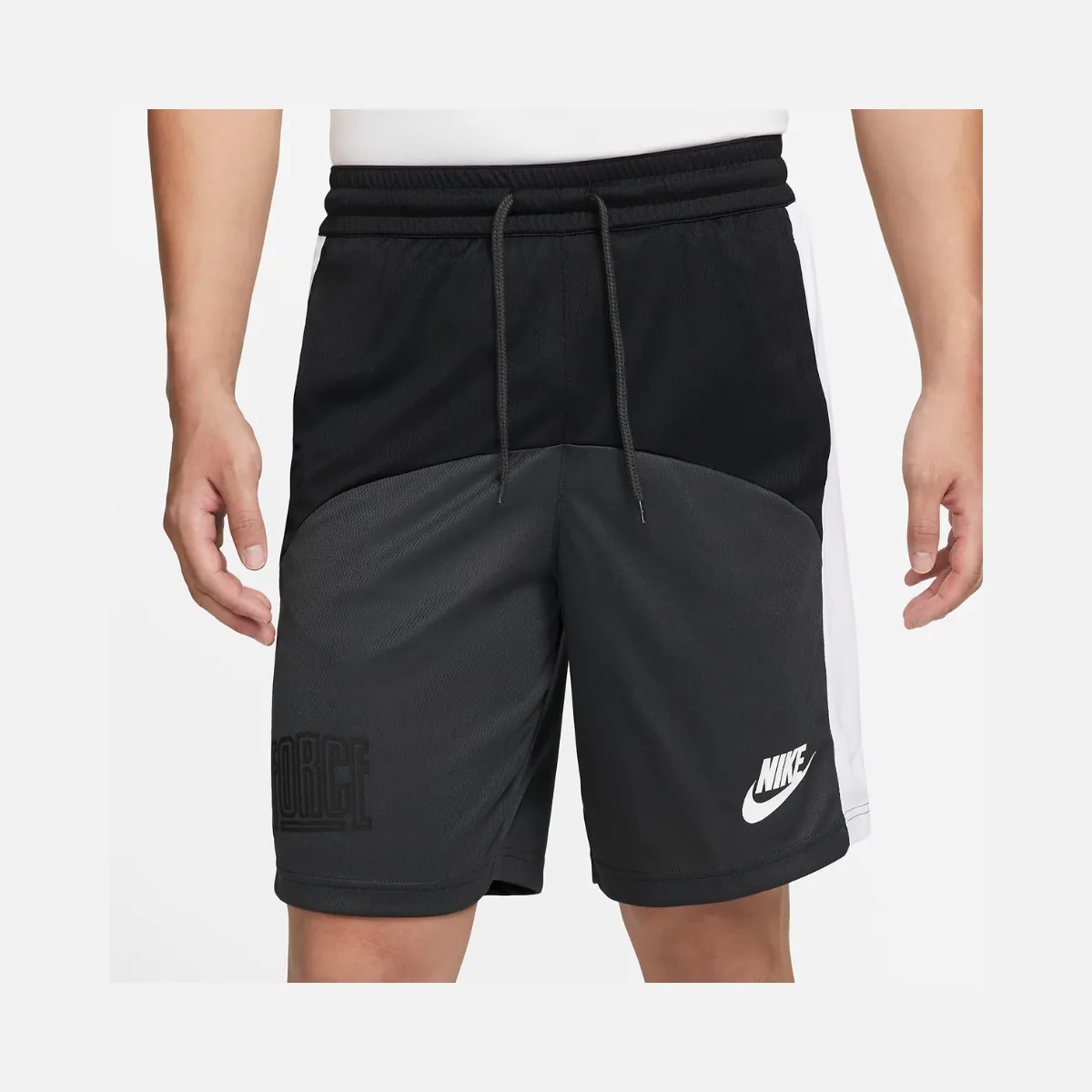 Nike Dri-Fit Starting 5 Men's Basketball Shorts - Black/Dark Smoke Grey/White/White