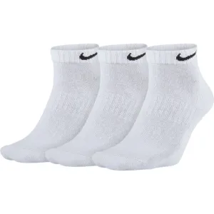 Nike Everyday Cushioned Training Low Socks -  White/Black (3 Pairs)